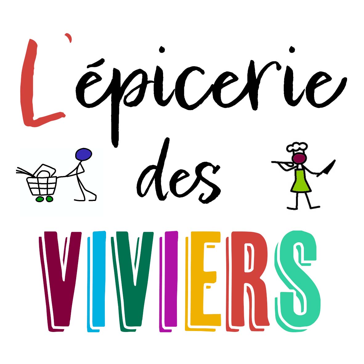 Logo de l'épicerie des Viviers
